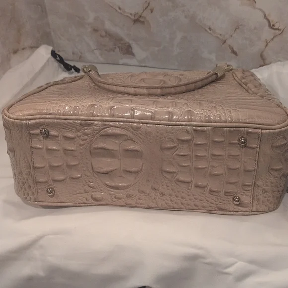 Brahmin Melbourne Ruby Satchel Euc